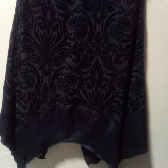 LUXOLOGY ladies blue hi-low dress. Size 14W.  NWT - Picture 4 of 11